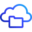 Icon cloud storage 72x72