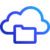 Icon cloud storage 72x72