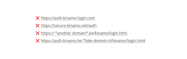2025 phishing fake URLS